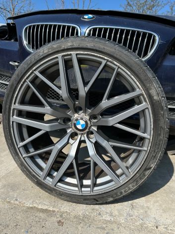 BMW 1 2 3 4 F SERIES 20" ALLOY WHEEL RIM WITH TYRE 0210 20X10J NOT GENUINE *T58