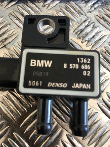 BMW 2018 X3 G01 DIFFERENTIAL PRESSURE SENSOR DPF F20 F21 LCI F22 F23 F30 F32 8570686 B403 B460 *386