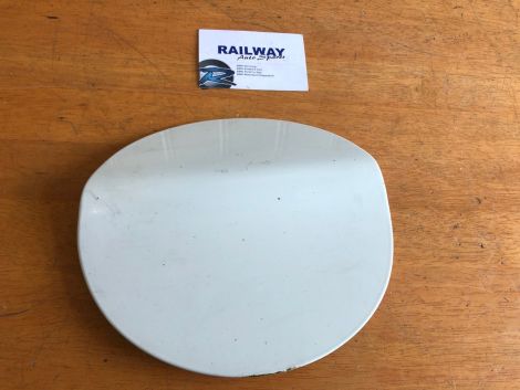 OEM BMW 1 SERIES F20 FILL-IN FLAP FUEL FILLER COVER WHITE B105 *397