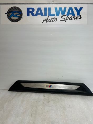BMW 1 2 3 4 SERIES FRONT M SPORT KICK PLATE DOOR SILL TRIM ENTRANCE COVER F20 F30 F31 F36 F48 8051037 B351