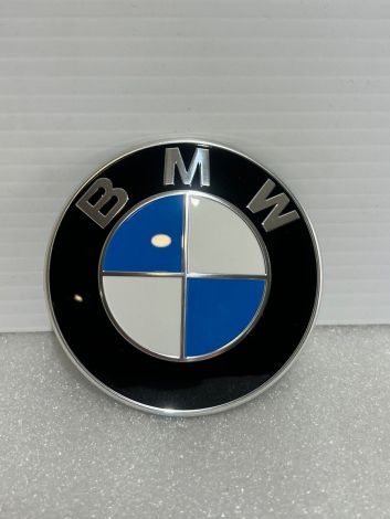 BMW 7 SERIES G11 G12 REAR BOOT LID BADGE BMW EMBLEM 82MM NEW GENUINE 7465111 B452