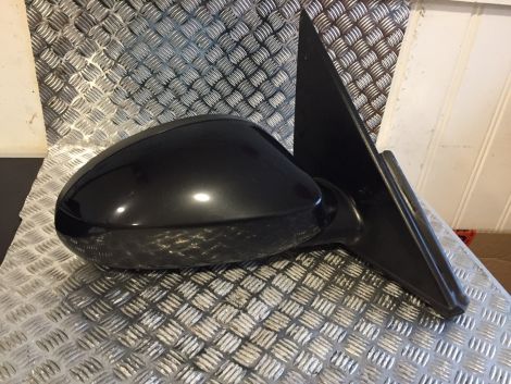 OEM BMW 2008 1 SERIES E87 DRIVER SIDE WING MIRROR RIGHT DOOR MIRROR BLACK SAPPHIRE Y212 *355
