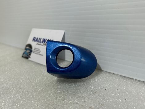 BMW 1 2 3 4 SERIES FRONT RIGHT LOCK CYLINDER DOOR HANDLE COVER TRIM ESTORIL BLUE f30 f20 7162440 B56 *560