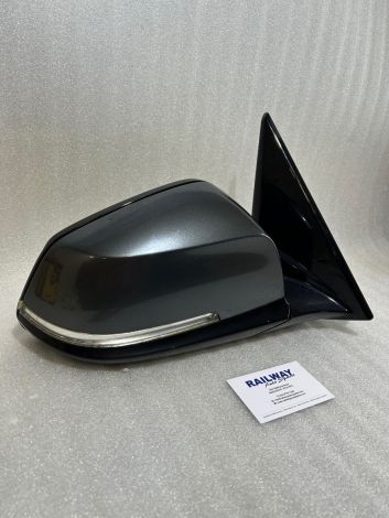 BMW E84 2012 X1 DRIVER'S DOOR MIRROR HEATED OUTSIDE WING MIRROR RIGHT SPORT 7307224 *543 Y374