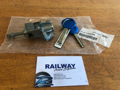 NEW OEM BMW 2000-2006 3 SERIES E46 DOOR BARREL & KEYS 7019976 B409