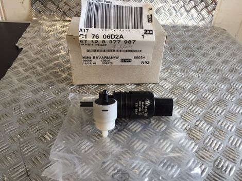 NEW OEM 3 SERIES E36 I3 I01 Z3 MINI DOUBLE WINDSCREEN WASHER PUMP 8377987 B47A