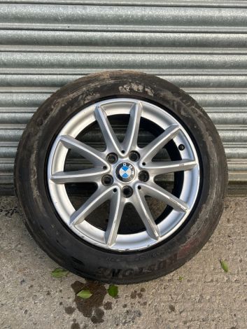 BMW 2 SERIES F45 F46 16" ALLOY WHEEL RIM SPARE ALLOY WITH TYRE V SPOKE 471 7JX16  6855080 *T47