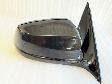 BMW 5 SERIES F10 DRIVER SIDE WING MIRROR RIGHT DOOR MIRROR BLACK M-SPORT CARBON SWARTZ  Y172 *482
