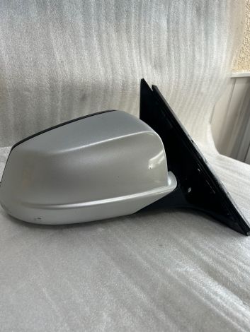 BMW 2011 520d WING MIRROR DOOR MIRROR TITAN SILVER DRIVERS SIDE RIGHT F10 F11 7268238 *505 Y360