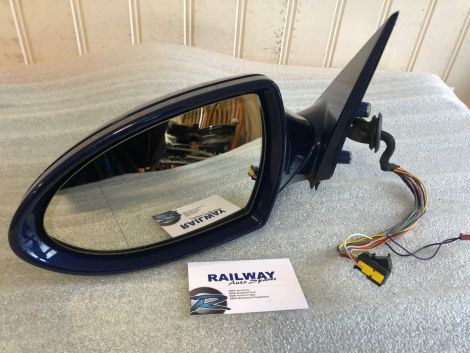 OEM BMW 2005 E60 M5 PASSENGER WING MIRROR LEFT DOOR MIRROR POWER FOLD Y289 *325