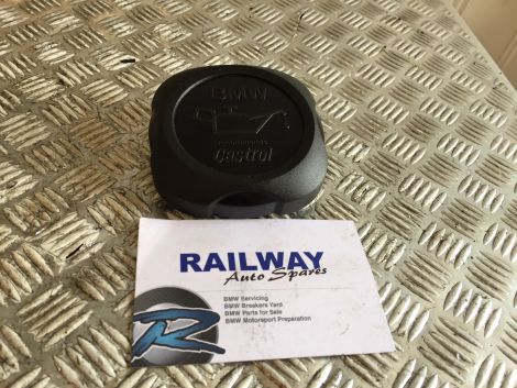 OEM BMW 2009 3 SERIES E92 320i OIL FILLER CAP 1 3 5 7 X3 Series E81 E83 E87 E90 E60 F10 F01 7560481 B294 *380