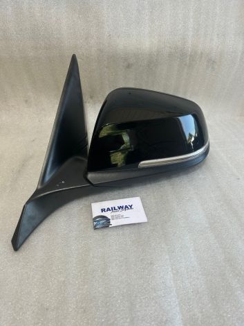 BMW F20 2013 114d DOOR MIRROR PASSENGER LEFT SIDE HEATED MIRROR WING MIRROR F20 7242703 *510 Y353