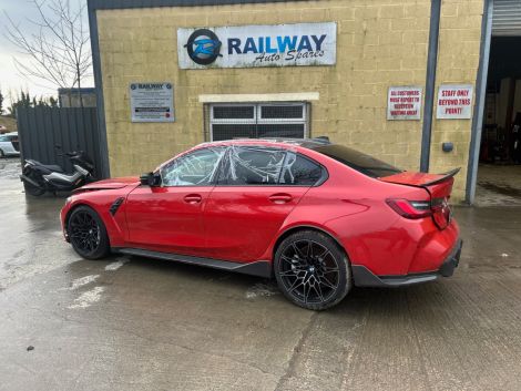 BREAKING BMW M3 G80 2021 M3 Competition Saloon Toronto Red Auto 8 Speed QUOTE *641