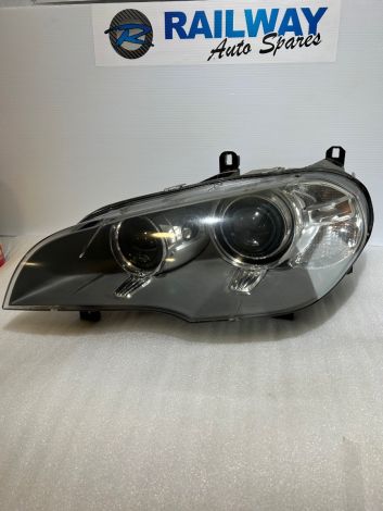 BMW X5 SERIES E70 FRONT LEFT PASSENGER NEAR SIDE XENON HEADLIGHT HEADLAMP 7221893 #223
