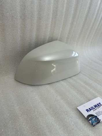 BMW 16-19 X3 G01 X4 G02 X5 G05 RIGHT WING MIRROR COVER CAP MINERAL WHITE 697550AA NEW S18C