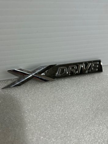 BMW 1 2 3 5 Series XDRIVE Lettering X Drive Emblem Boot Logo Trim  F10 F20 F21 F22 F30 F31 7318576 B244