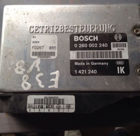 OEM BMW E32 E34 540i 740i GEARBOX ECU CONTROL 1421240 BOSCH 0260002240 