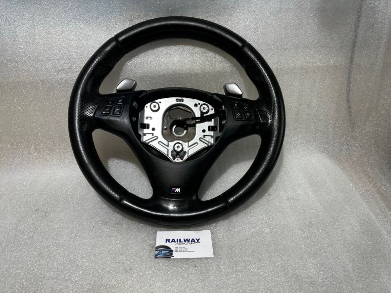 Bmw e90 steering wheel shop with paddle shifters