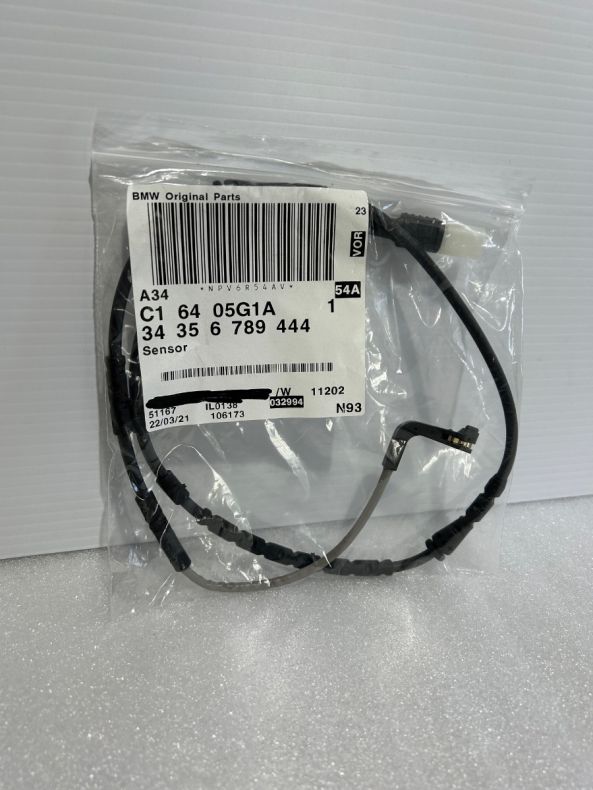 BMW Z4 ROADSTER E89 FRONT BRAKE PAD WEAR SENSOR NEW GENUINE 6789444  34356789444 B267