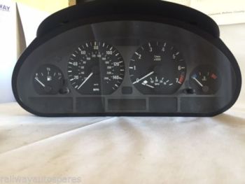 OEM BMW E46 2003 3 SERIES DASH CLOCKS PETROL MANUAL 6932898 0263639118 #56 *107