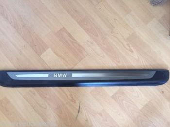 OEM BMW E63 6 SERIES COUPE 2004 645CI RIGHT DOOR SILL PANEL 7079960 RED *45