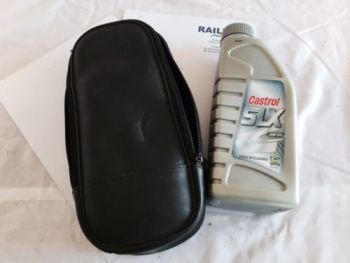 GENUINE BMW CAR BOOT OIL KIT CASTROL SLX 0W30 ENGINE OIL TOP UP KIT 