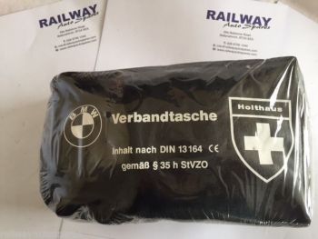 GENUINE BMW FIRST AID KIT STILL IN PLASTIC NEVER OPENED DIN 13164 B121