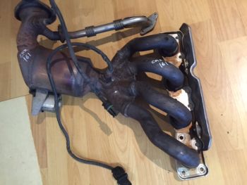 BMW 1 3 SERIES E81 E87N LCI E90 PETROL N43 CATALYTIC CONVERTER EXHAUST MANIFOLD 7563672 *161