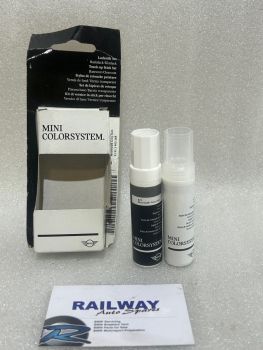 NEW MINI COLOURSYSTEM B71 MOONWALK GREY MET PAINT PEN SET TOUCH UP PEN SCRATCH CHIP 2405168 B421