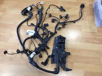 BMW 2012 3 SERIES F30 320D ENGINE WIRING LOOM WIRING HARNESS N47N AUTO 8507899 B274 *354A