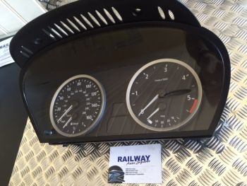 BMW E60 2004-2010 5 SERIES 520D AUTO DASH CLOCKS INSTRUMENT CLUSTER 6947364 B207