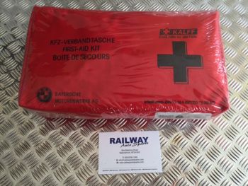 BMW Universal First Aid KIT Emergency Medical Kit Pouch Red 8163269 51478163269 B389