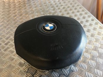 BMW 7 5 SERIES 1999-2003 E38 E39 STEERING WHEEL HUB CAP 33222897006E 2228970 B56A *457