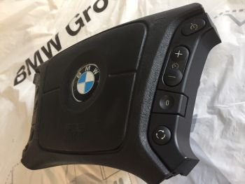 OEM BMW 2002 5 SERIES E39 540i STEERING WHEEL AIRBAG DRIVERS AIRBAG 1094449 B342 *309