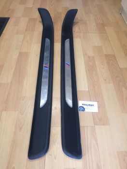 BMW 3 SERIES E92 E93 M SPORT KICK PLATES SILL TRIMS ENTRANCE COVERS M-SPORT E92 7900776 7900775 #293 *TB1